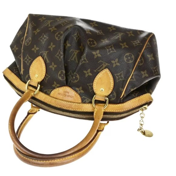 LOUIS VUITTON Tivoli PM Hand Bag Monogram Leather Brown France - Picture 6 of 16